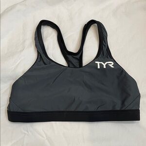 TYR Women's Charcoal Sports Bra